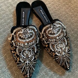 Alice Olivia mules